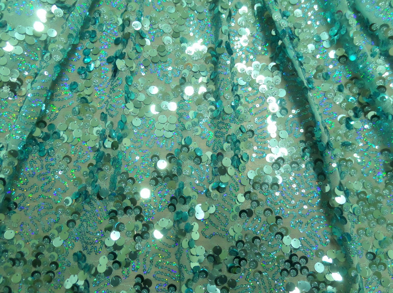 6.Turquoise Party Sequins
